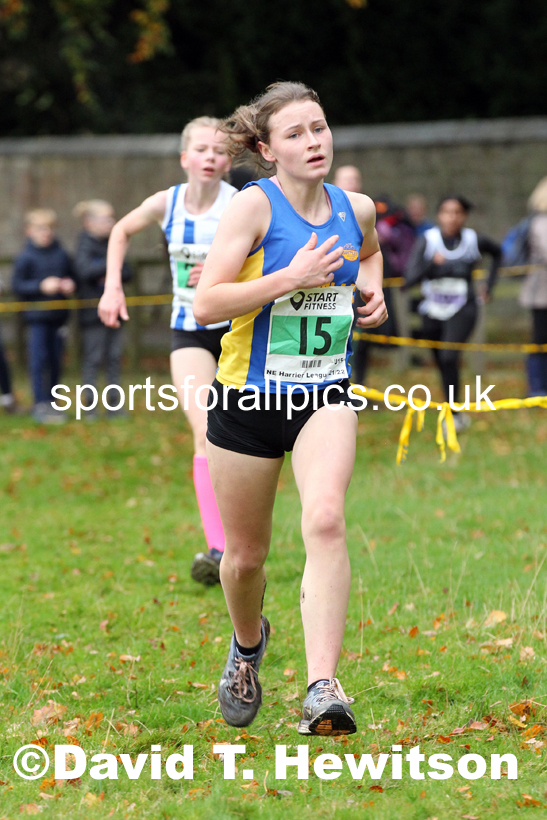 Girls under-15s 2021 NEHL Lambton Castle near Chester le Street, County Durham. Photo: David T. Hewitson/Sports for All Pics